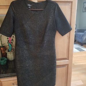 Size 8 shiny little black black dress